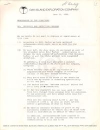 Memorandum re Geospace and Detection Program p1