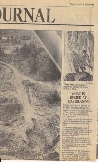 Chronicle-Herald: Lure of buried treasure, part 2 (attached to April 12 letter)