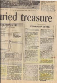 Chronicle-Herald: Lure of buried treasure, part 4 (attached to April 12 letter)