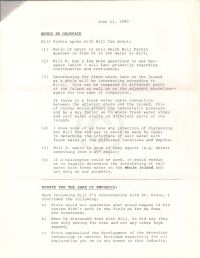 Notes re Geospace + Update for the sake of emphasis (attached to June 11 1990 memorandum)