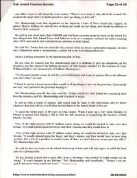 Chronicle Herald: Partners give up treasure hunt, put Oak Island Tours on market p2