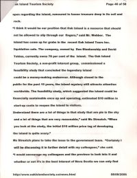 Progress Enterprise: Warden Wants Province to Buy Oak Island p2