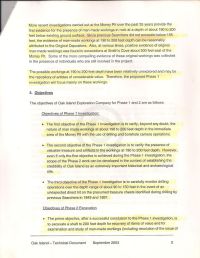 Summary of Proposed Oak Island Investigation Program p3